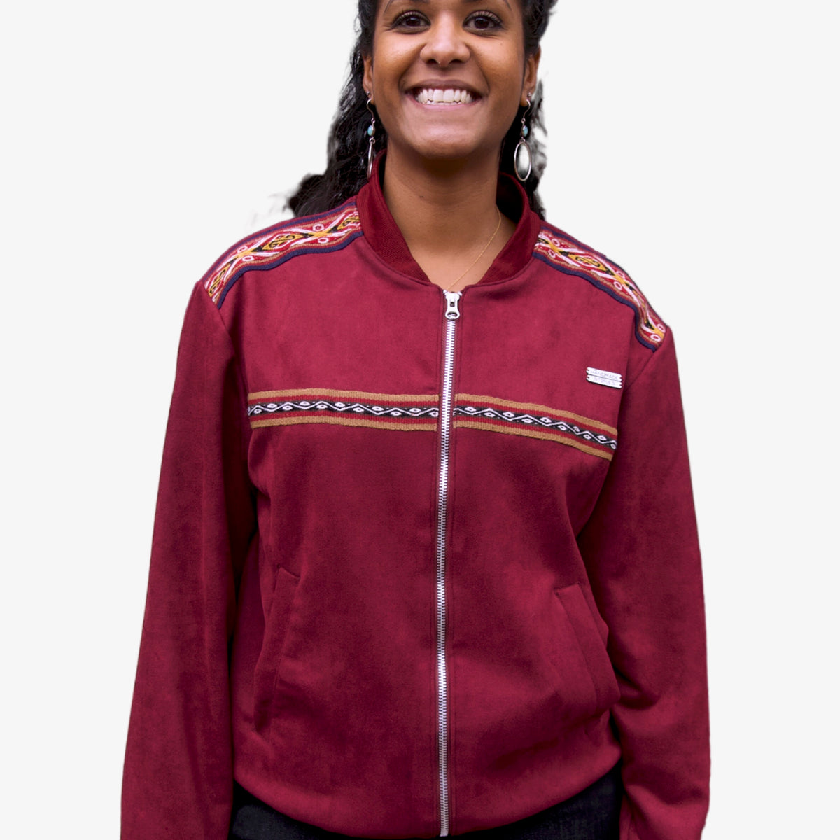 Maroon clearance jacket women's