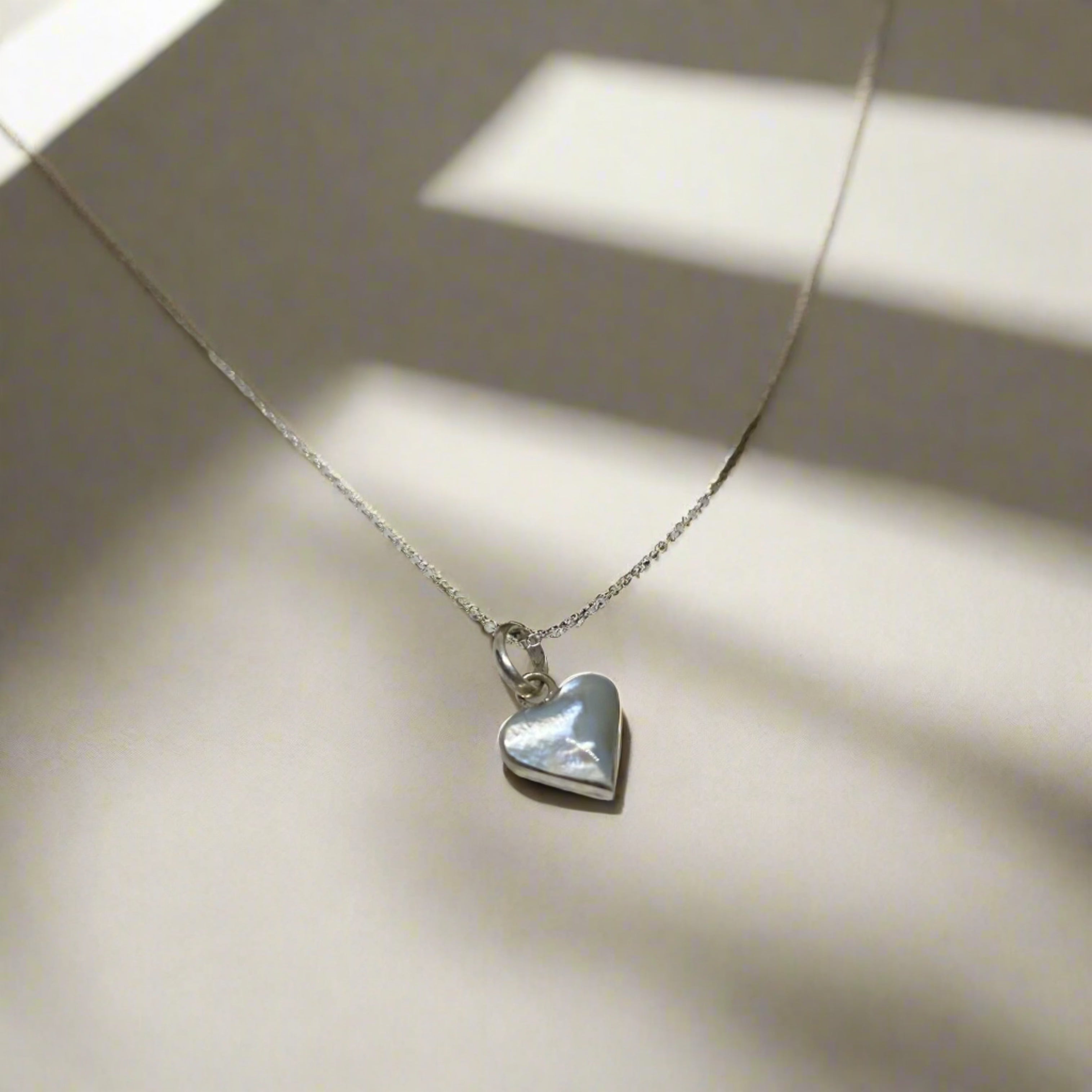 Heart silver 950 necklace